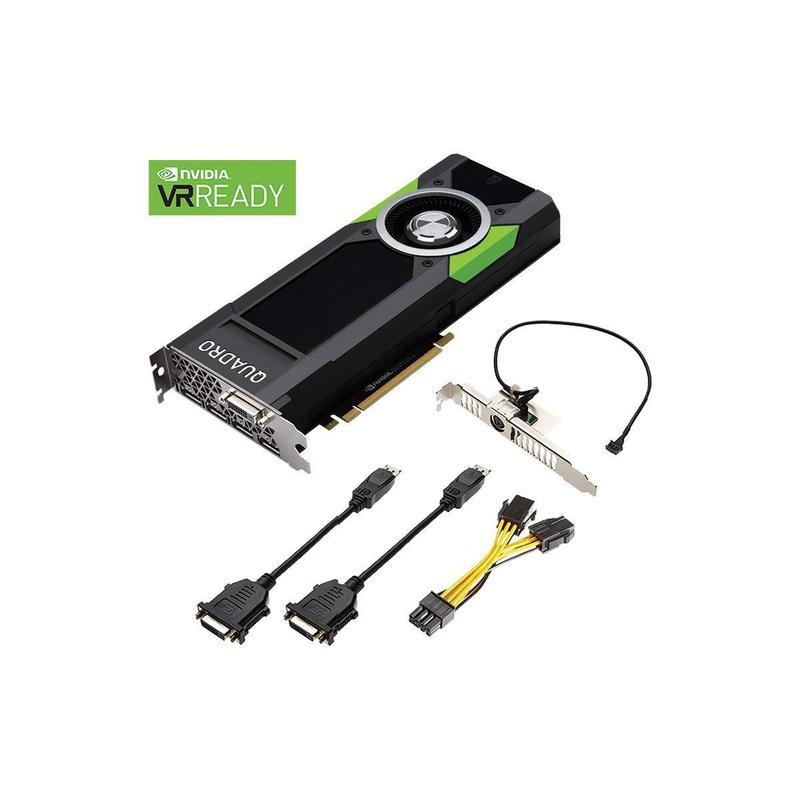 Placa Nvidia Quadro P5000 16Gb Gddr5X 256 Bits 4 Display Po - PNY